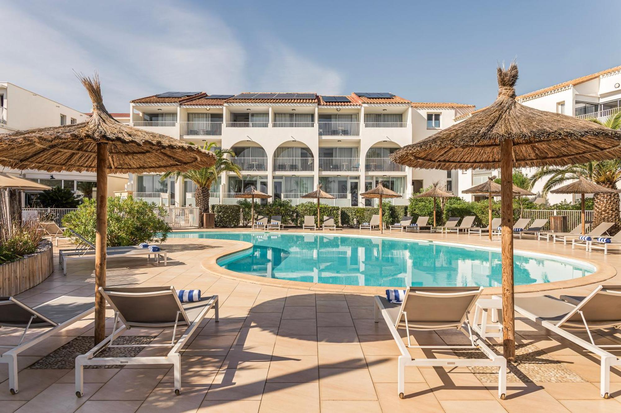 Les Bulles De Mer - Hotel & Spa Sur La Plage Saint-Cyprien  Eksteriør bilde